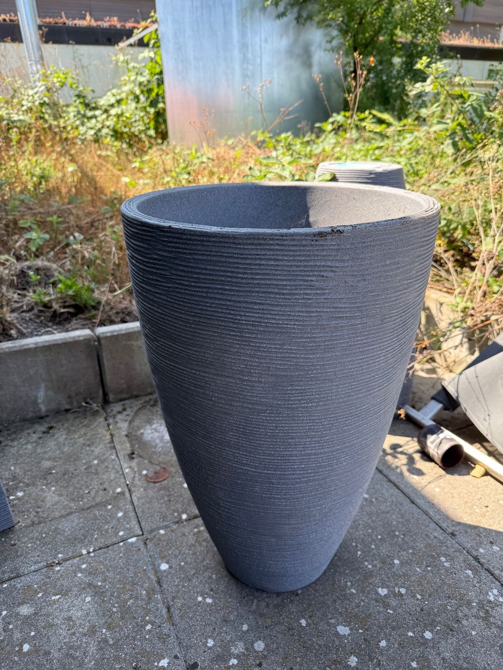 Blumentöpfe: Gardenline Planzentöpfe 60cm Anthrazit – Gebraucht aus Wiesendangen von Kleine11 3