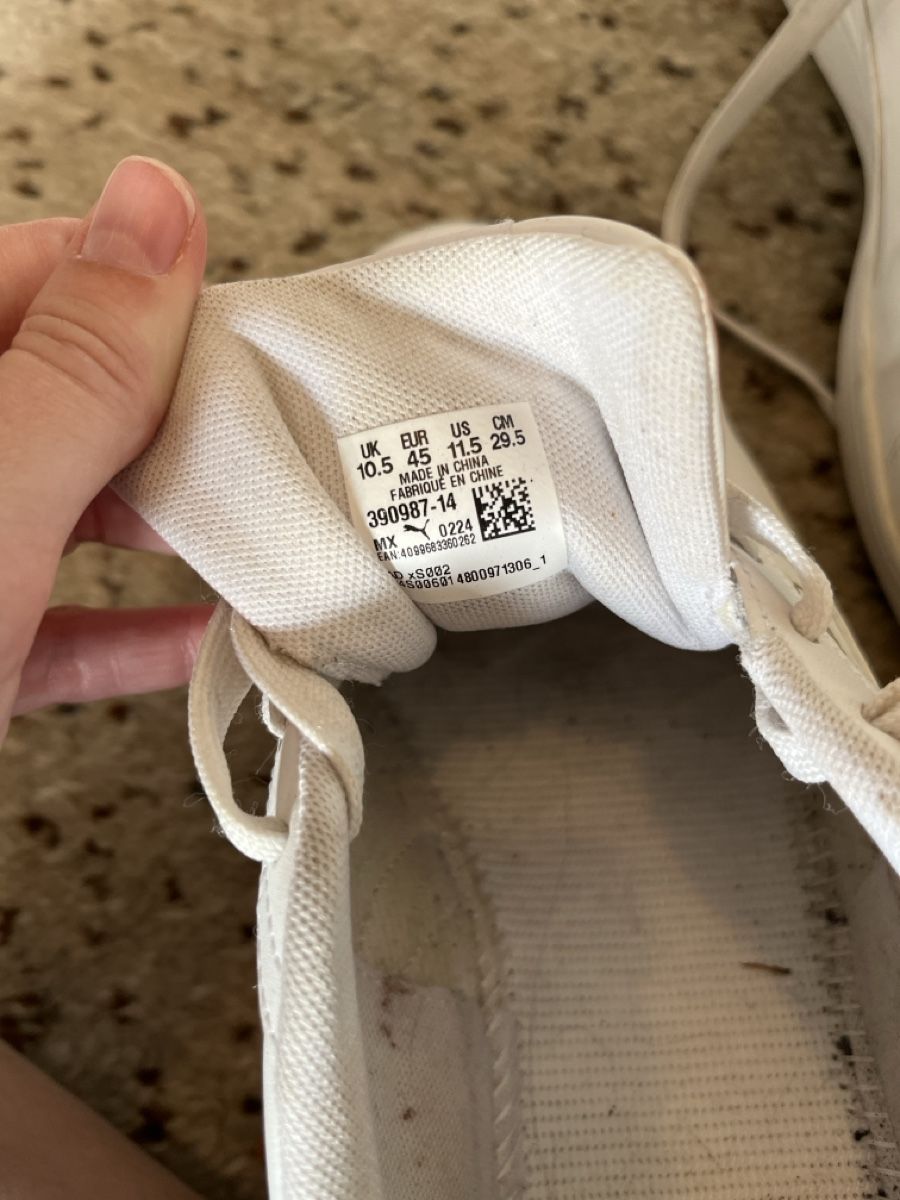 Puma Scarpe da uomo: Baskets Puma blanc taille 45  – Usato da Zürich venduto da Noemie1994 3