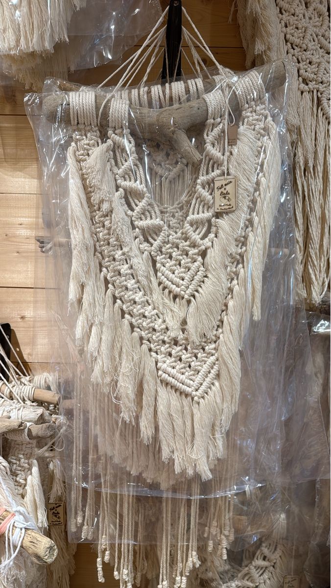 Toutes les décorations: Macrame Wall Hanging Driftwood Boho Chic – Neuf (Voir description) à Neirivue par naz_z28w