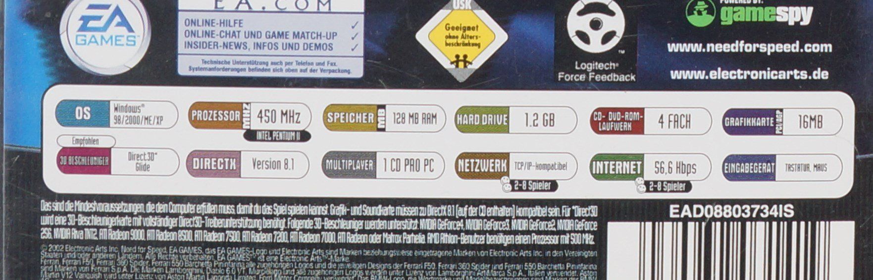 Spiele: Need for Speed Hot Pursuit 2 PC CD-ROM – Gebraucht aus Wigoltingen von  2