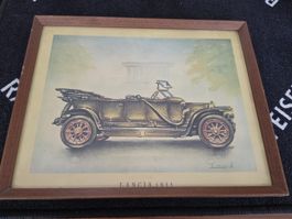 Bild Lancia 1911 gerahmt guter Zustand