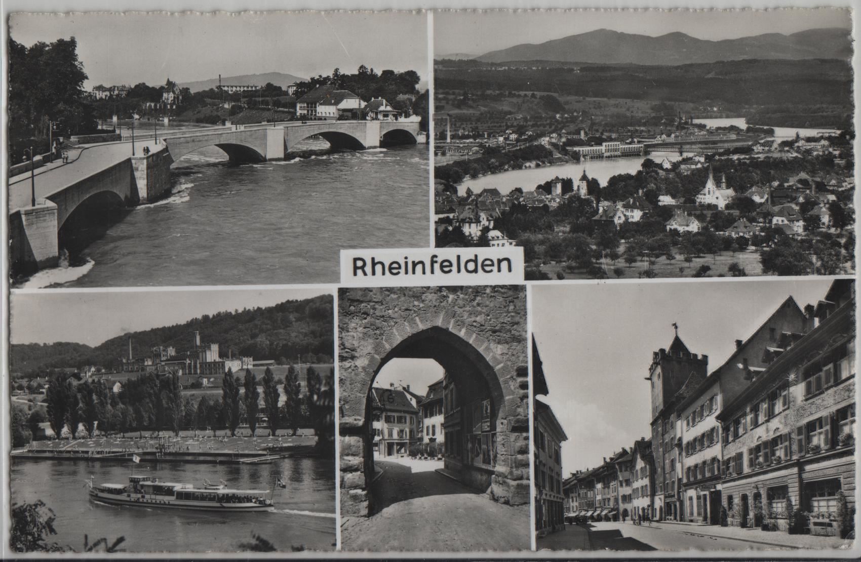 Ansichtskarten: Rheinfelden - 5 Bilder AK – Antik aus Ettingen von Kartenplanet