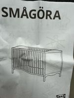 IKEA SMÅGÖRA Babybett mit Matratze – sehr guter Zustand