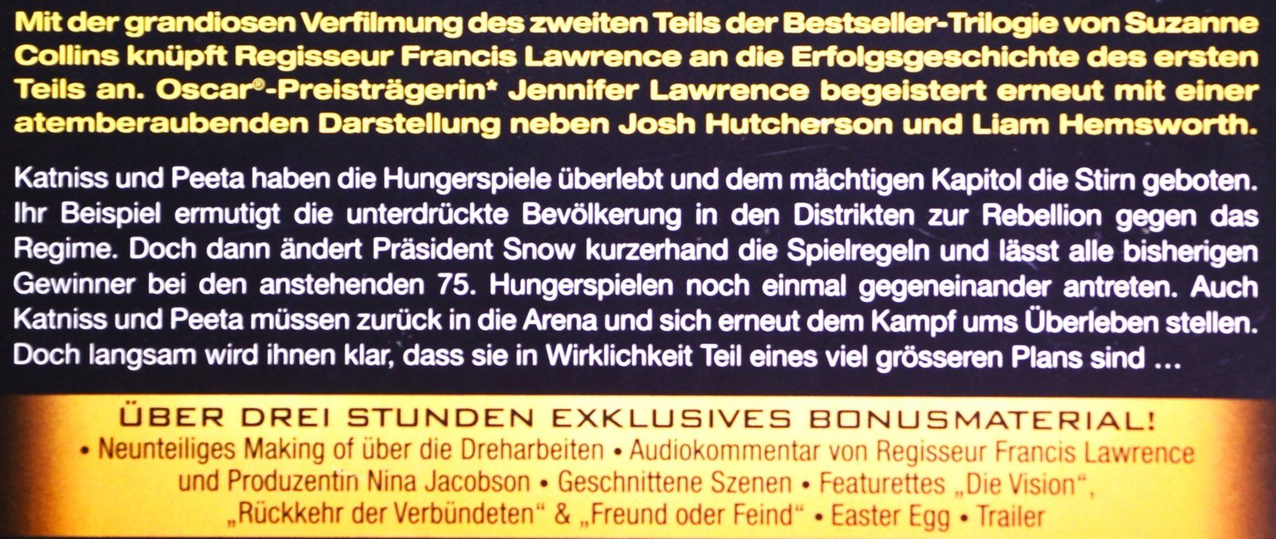 Alle DVDs: DIE TRIBUTE VON PANEM - CATCHING FIRE / 2 - DISC FAN EDITION – Neu (gemäss Beschreibung) aus Luzern von piro12 2