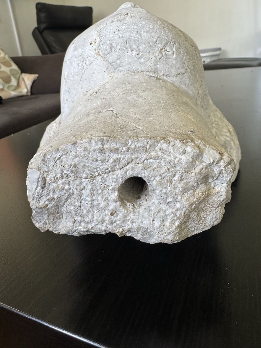Sculture & Statue: Abstrakte Kopfskulptur aus Dolomit – Usato da Buchs AG venduto da ChrizZa 4