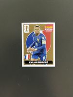 Panini Kylian Mbappé Extra Sticker Gold guter Zustand