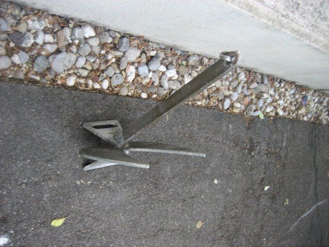 Anker: Schiffsanker aus Metall – Gebraucht aus Winterthur von pf02 3