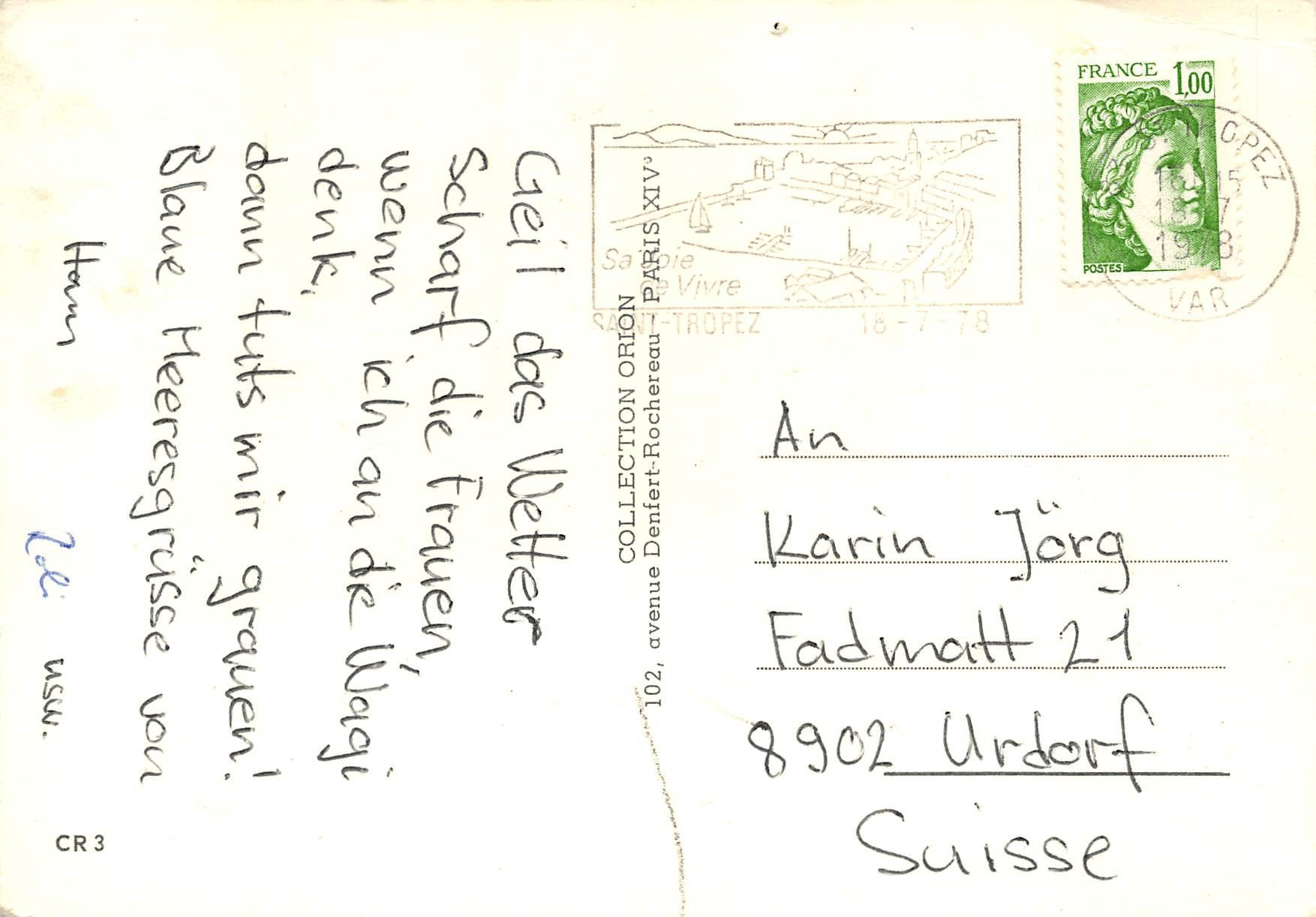 Cartoline postali: Humor, Erotik, Nachlassen verboten – Usato da Ottikon b.Kemptth. venduto da Neptun1974 1