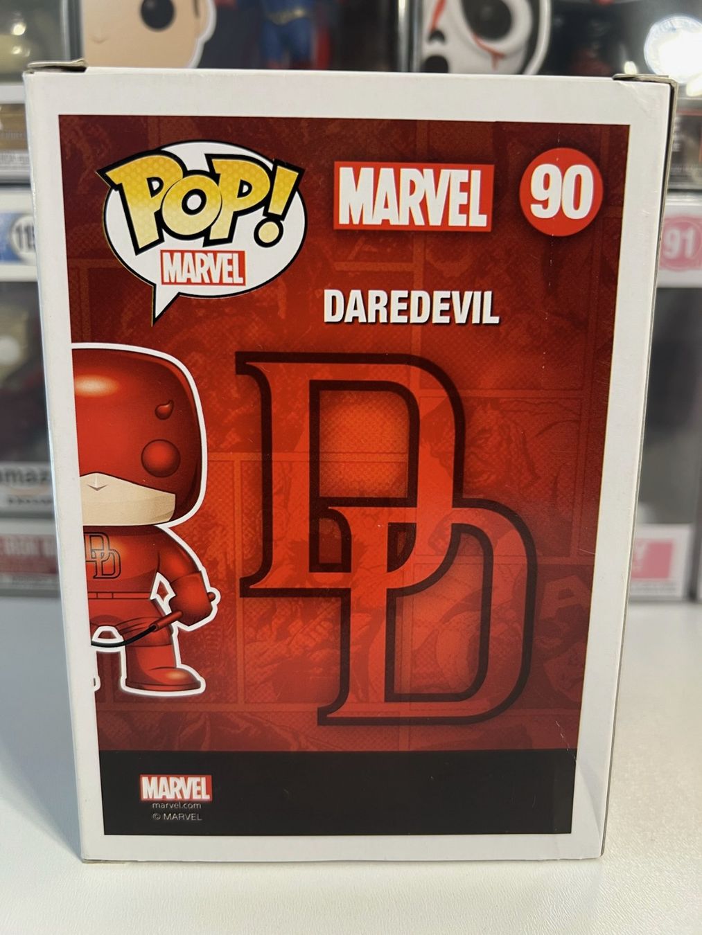 Funko Figuren: Funko POP! Marvel Daredevil - Daredevil (Red) Edit. Limitée – Neu und originalverpackt aus Le Mouret von perfectbijou 2