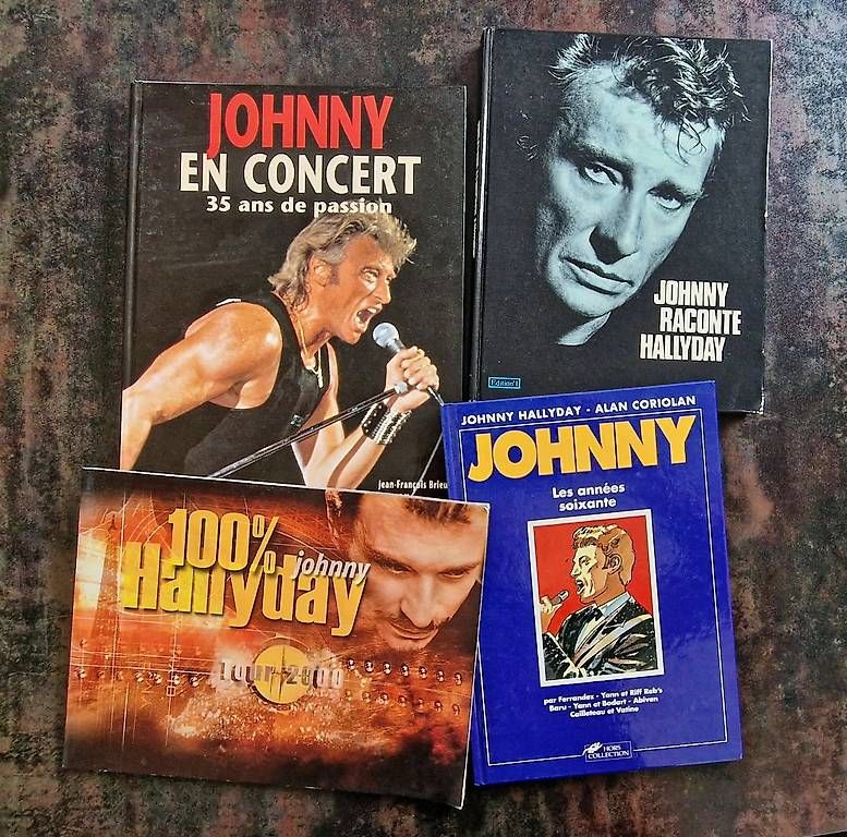 Scaffali: Vinyles, CD, DVD et livres de JOHNNY HALLIDAY – Usato da Belmont-sur-Lausanne venduto da Lombert 3