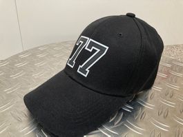 Nummer 77 Motorsport Fan-Cap, Einheitsgrösse schwarz Neu!