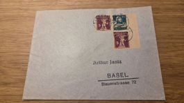 1929 Brief Zusammendruck Z13