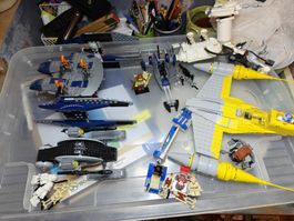 5 sets Lego Star Wars + 2 figurine rare de 1999