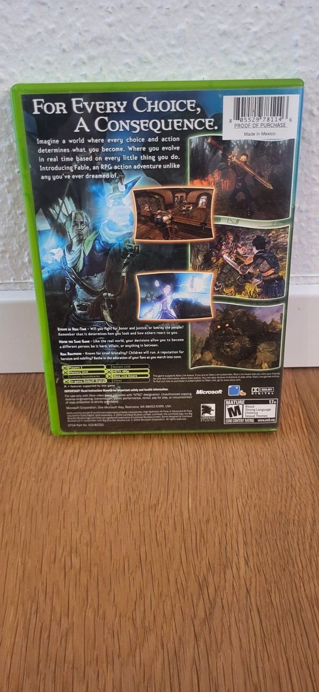 Microsoft Giochi: Xbox - Fable (NTSC) – Usato da Münsingen venduto da Heroism2010 1