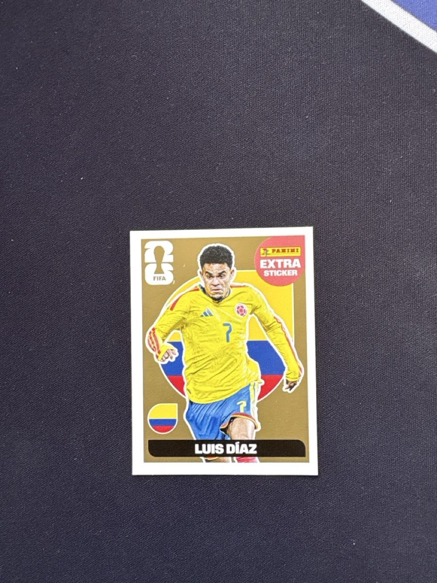 Panini Carte collezionabili: Luis Diaz Gold Extra Panini 2026 – Nuovo (secondo la descrizione) da Steinhausen venduto da mik_zdl2