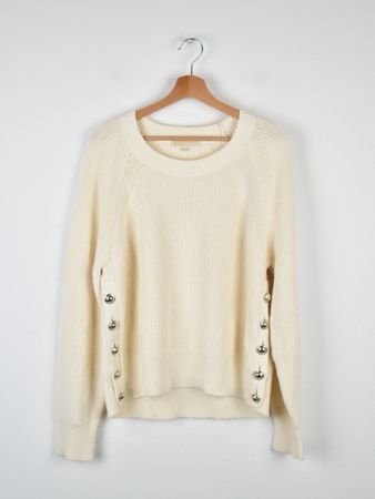 Michael Kors Strickpullover Gr.XL, elfenbein