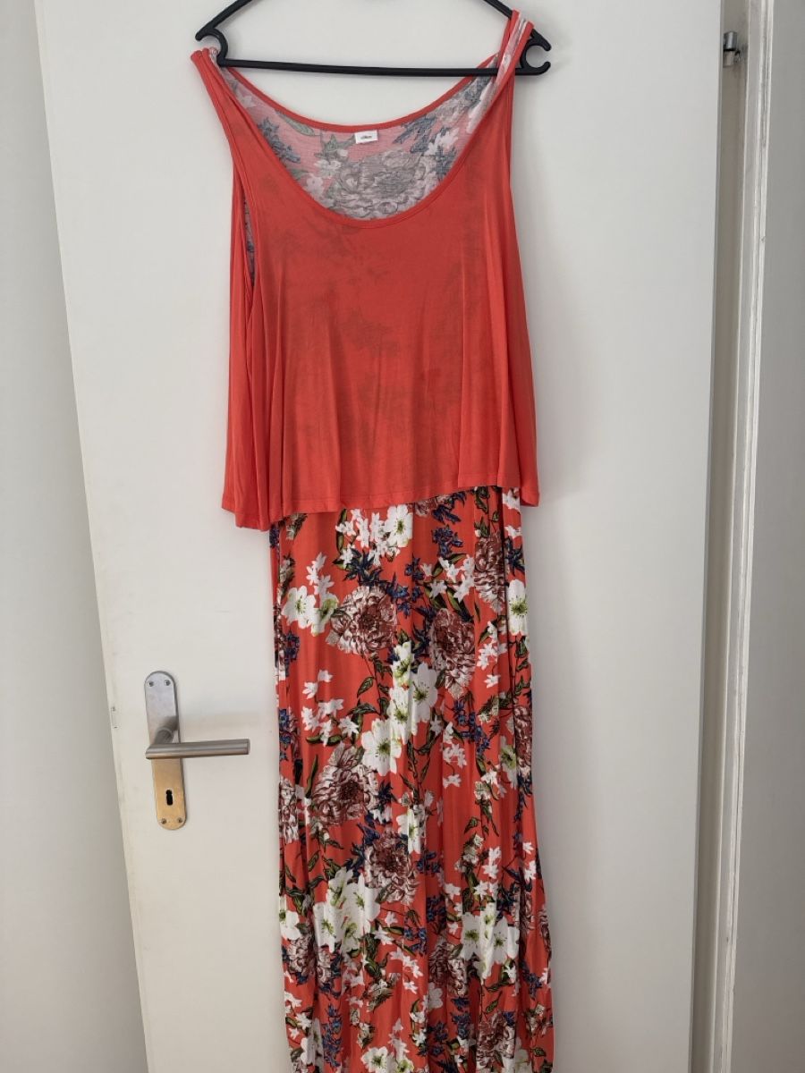 S.Oliver Kleider: S Oliver: Maxikleid 40, Viskose – Gebraucht aus Füllinsdorf von Nanna22