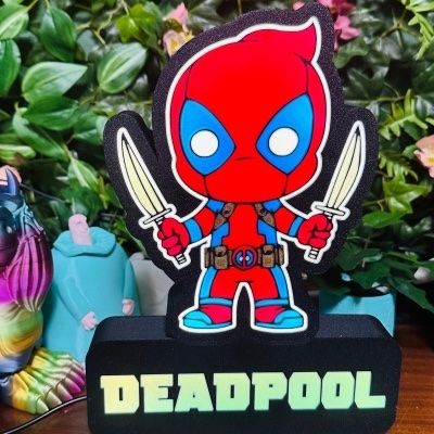 Lampade: Lightbox lumière led Deadpool – Nuovo (secondo la descrizione) da Vicques venduto da PAMB3D 1