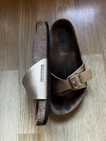 Birkenstock Sandalen Damen Gold Groesse 39 