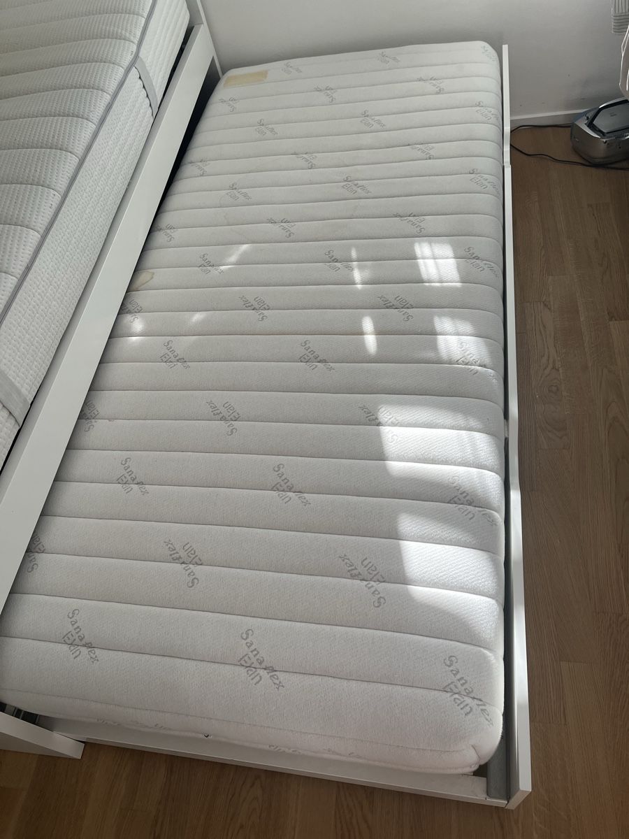 Ikea Letti: Bett mit Unterbett, 90x200, inkl. 2 Matratzen – Usato da Unterengstringen venduto da Zitronenfalter02 5