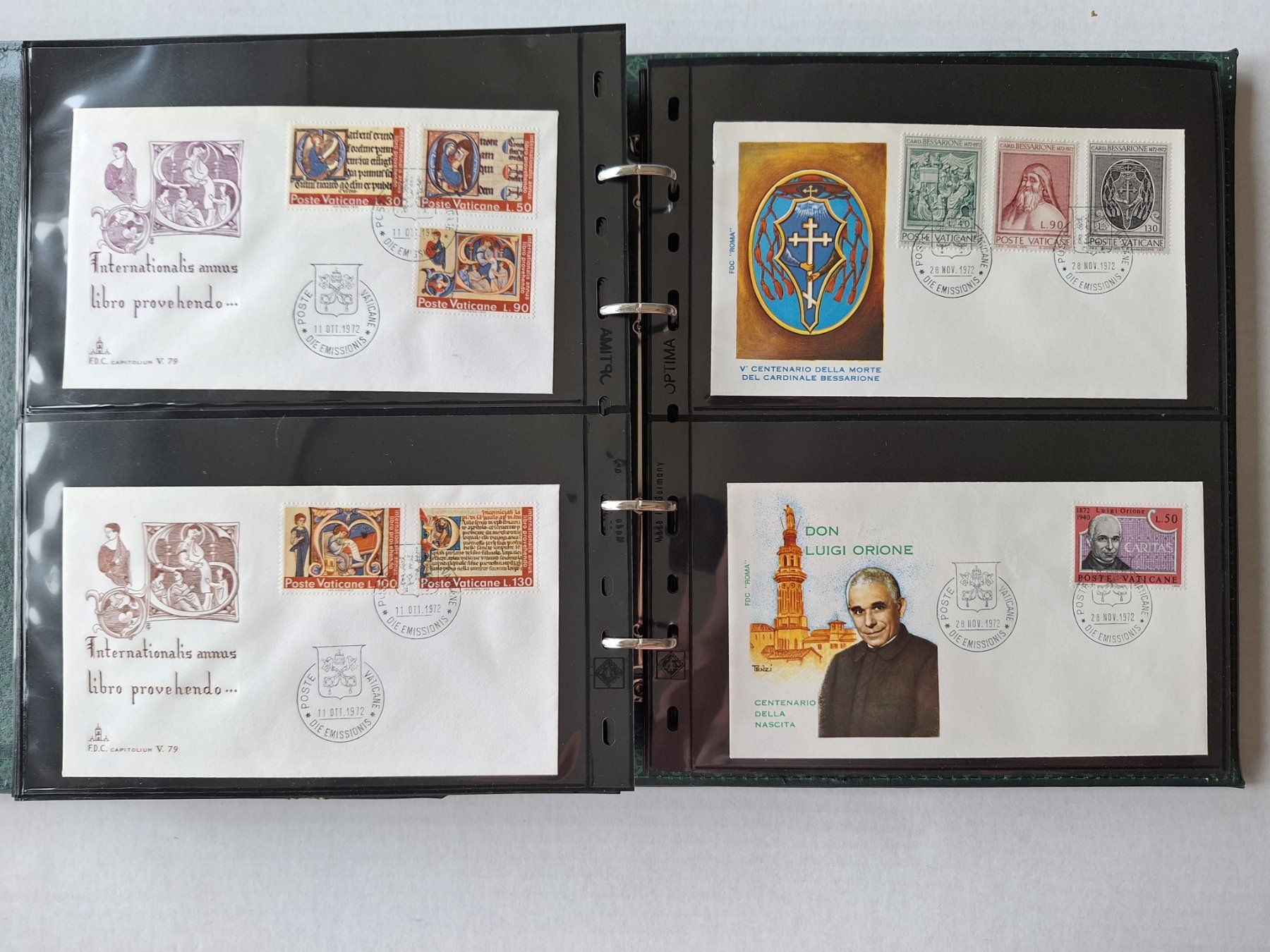 Tutti i francobolli: Vatican 96 Ersttagsbriefe! 1965-1978 – Usato da Zürich venduto da t24_de 4
