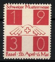 Reklamemarke Basel, Schweizer Mustermess