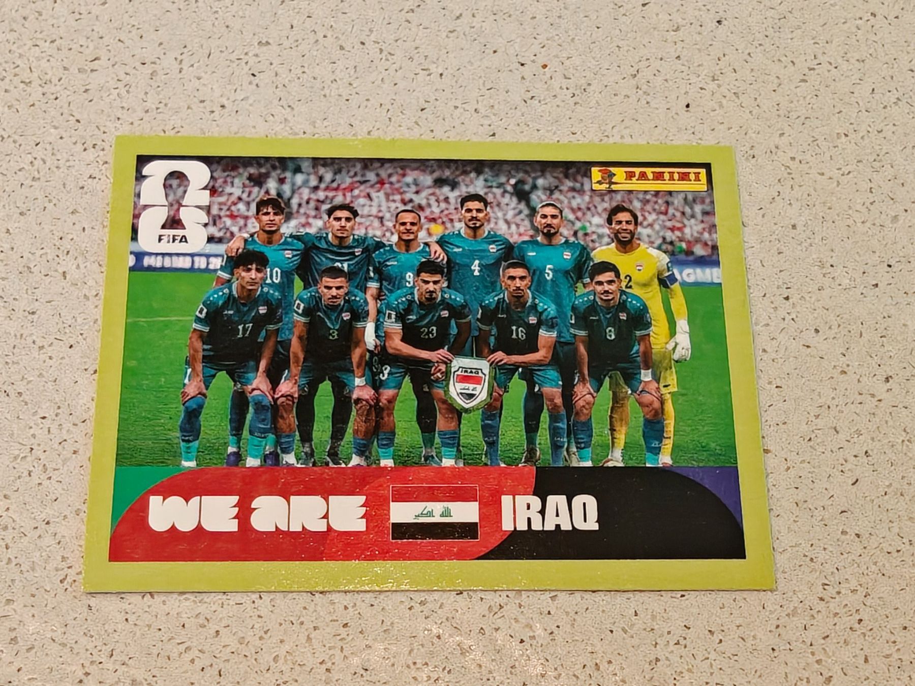 Panini Carte collezionabili: Panini Sticker WM 2026: Team IRQ 13 – Nuovo (secondo la descrizione) da Zofingen venduto da Mak2