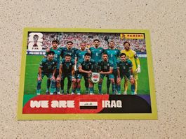 Panini Sticker WM 2026: Team IRQ 13
