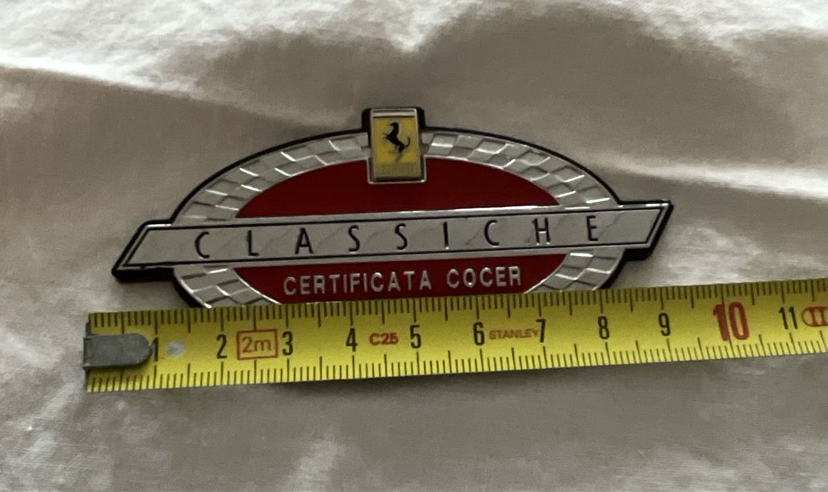 Ferrari Placchette & Badge: Ferrari Classiche Badge Emblem – Nuovo (secondo la descrizione) da Zürich venduto da thovala 5