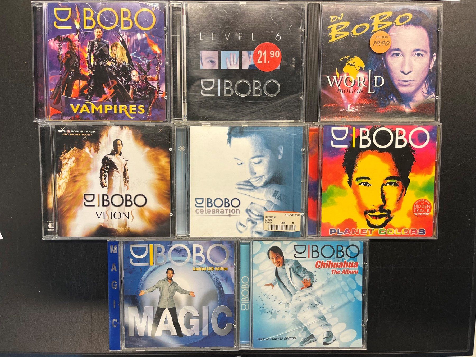 CD: CD Sammlung DJ Bobo 12 Stück – Usato da Basel venduto da andipfandi
