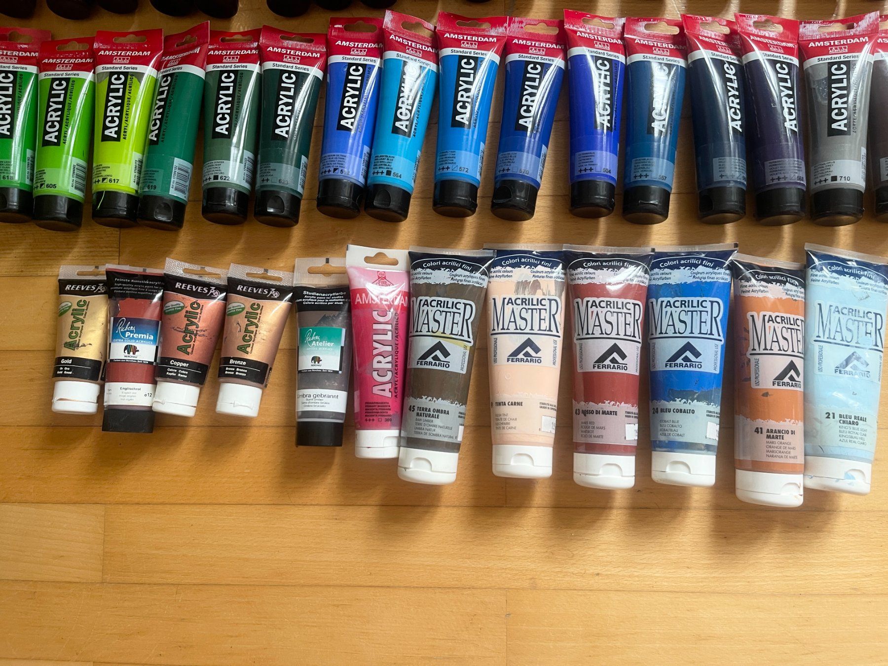 Colori: 69 Amsterdam Acrylfarben 120ml – Usato da Siblingen venduto da Woltersdorf50 6