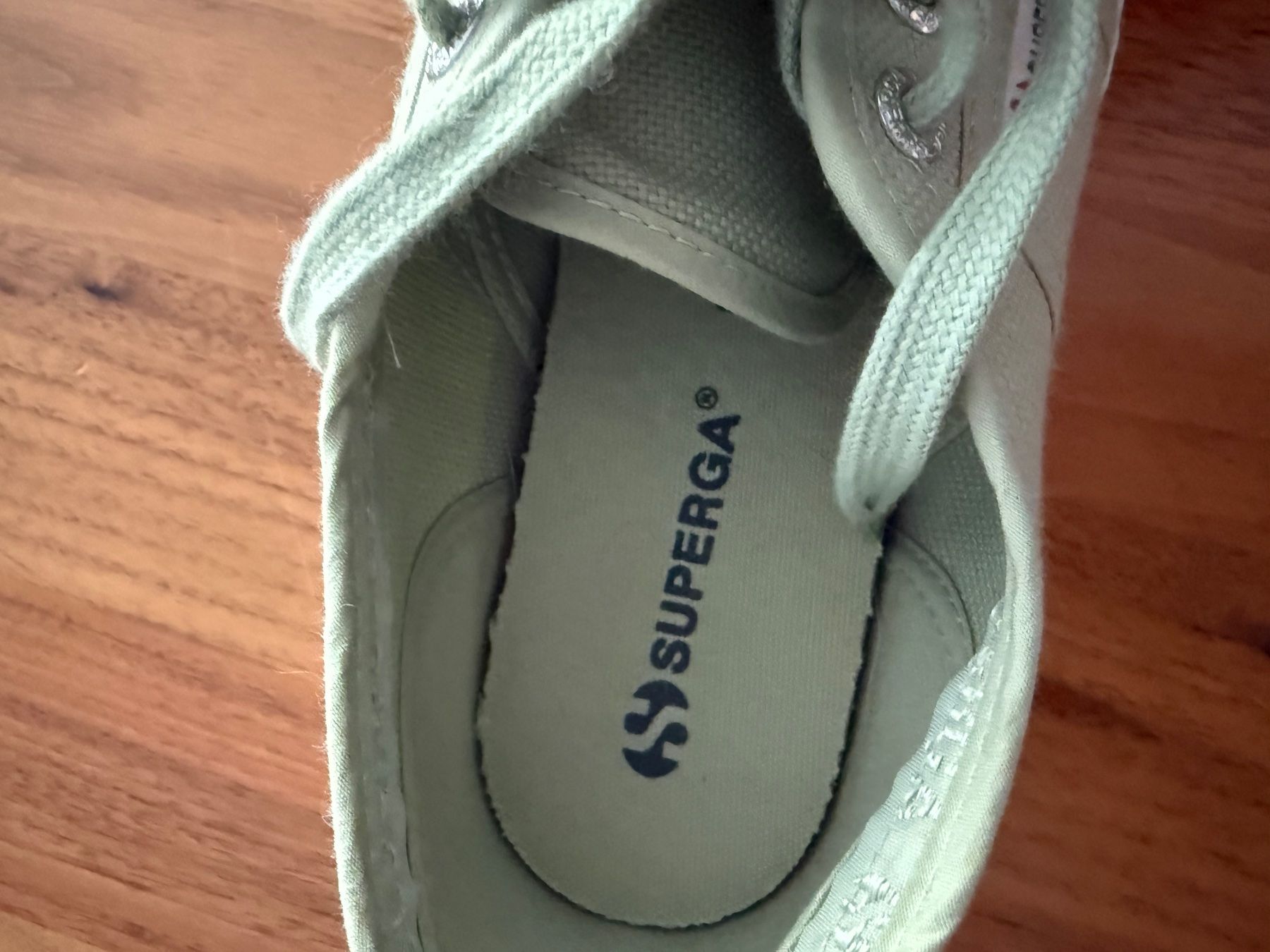 Superga Damenschuhe: Superga Leinen Schuhe Sneaker Gr. 38 – Gebraucht aus Engelburg von mamalanima 1