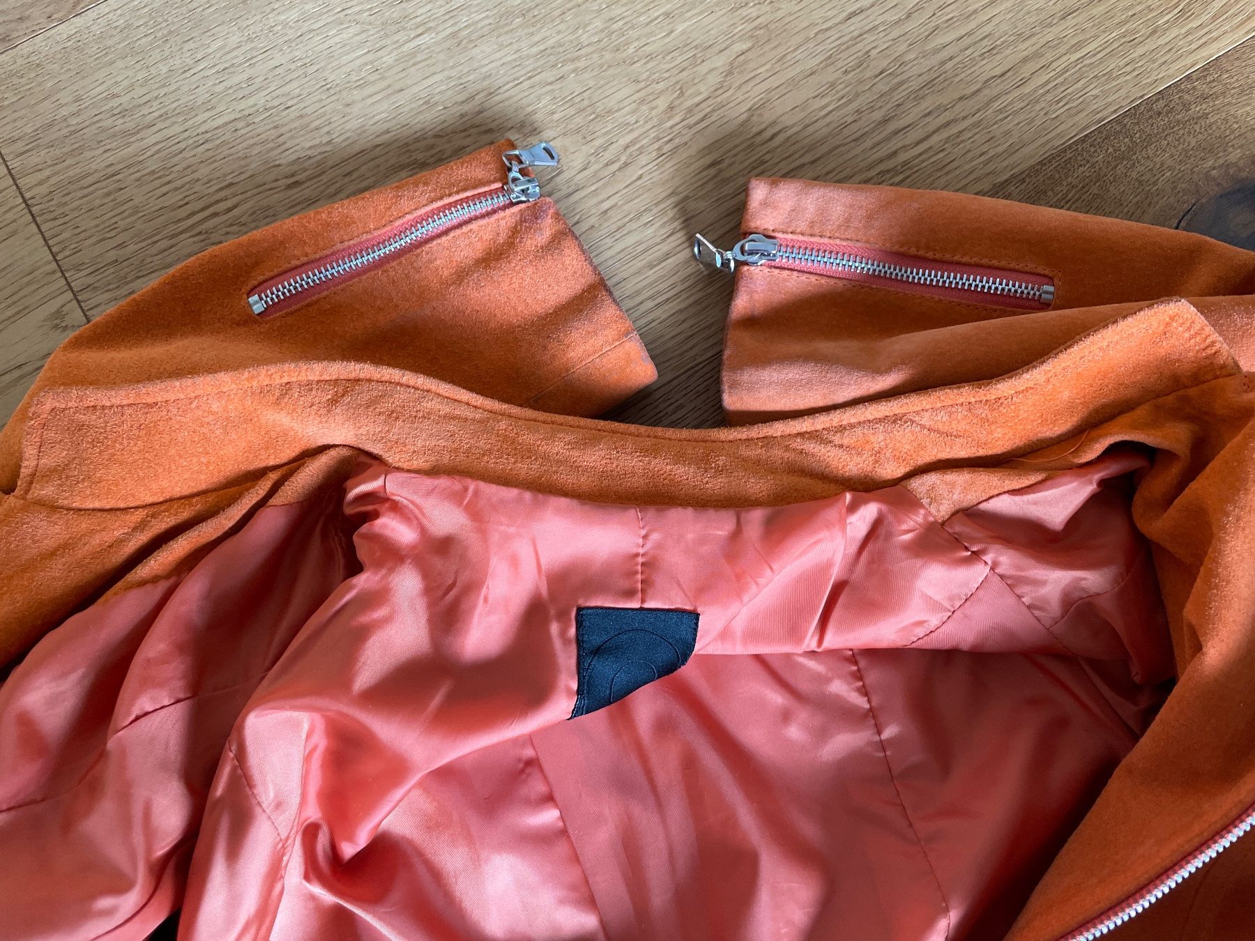Alba Moda Giacche: Lederjacke ALBA MODA Gr.36 orange – Usato da Hämikon venduto da schneider.petra 9