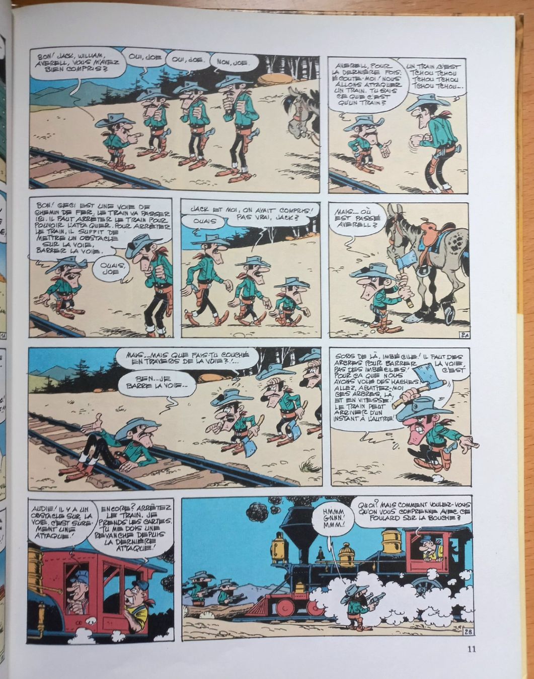 Fumetti: BD Comic - Lucky Luke - La corde du pendu – Usato da Niederuzwil venduto da lubimaja 2