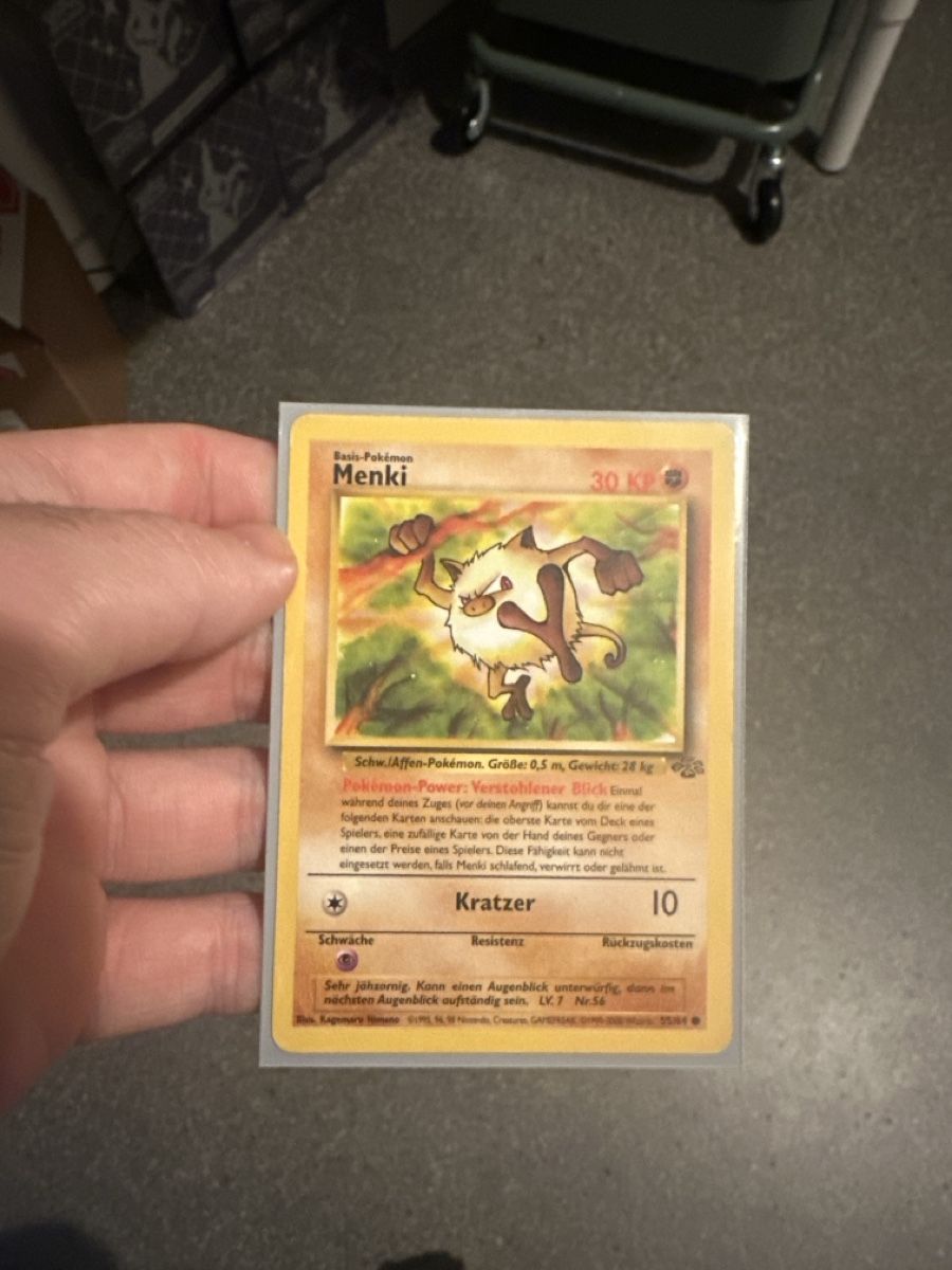 Pokémon Carte collezionabili: Carte Pokémon Menki Vintage DE – Nuovo (secondo la descrizione) da Le Mont-sur-Lausanne venduto da dreambryan