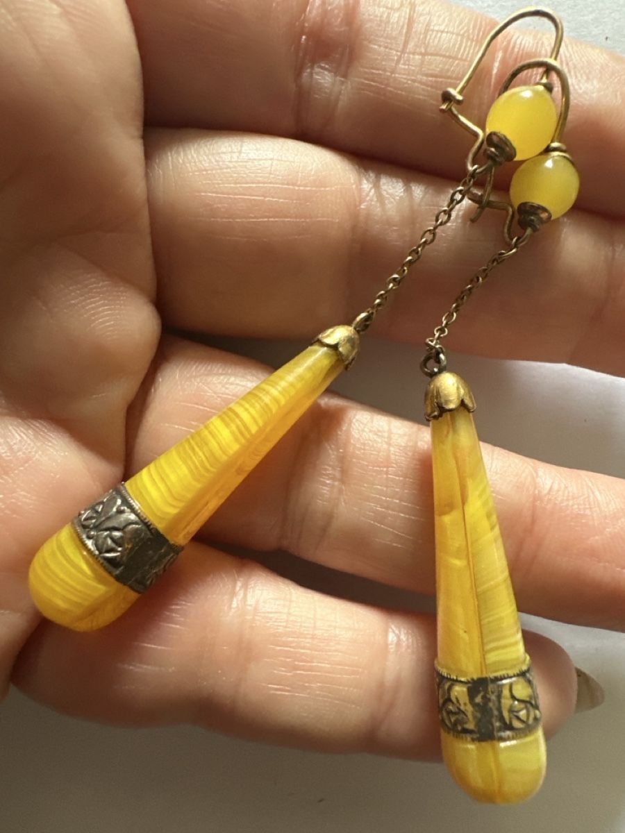 Orecchini pendenti & Orecchini a lobo: Boucles d’oreilles vintage – Usato da Montreux venduto da Pipo7878 1