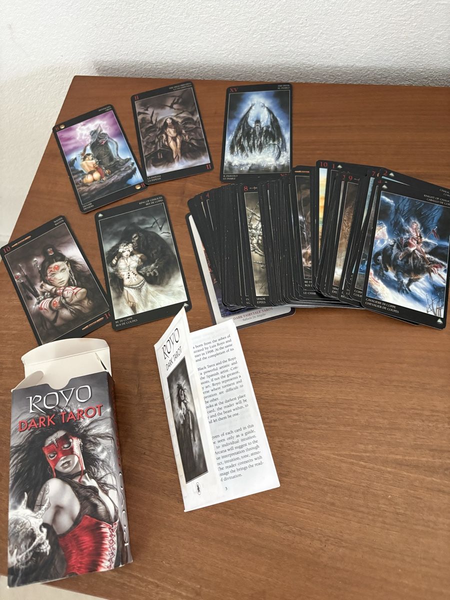 Cartoline: Rovo Dark Tarot Deck, Complete, 78 Cards – Nuovo (secondo la descrizione) da Liestal venduto da mau_z7lk 2