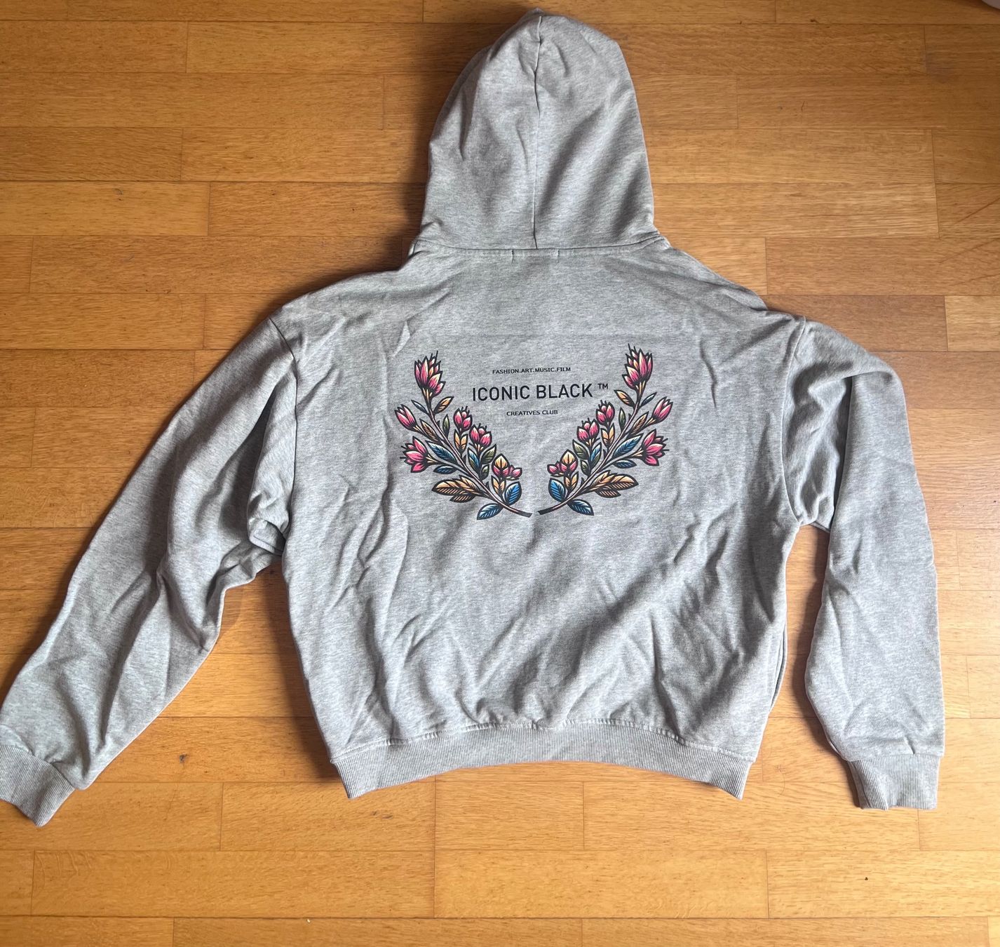 Pullover & Sweatshirts: Iconic Black Grey Hoodie – Neu (gemäss Beschreibung) aus Zürich von John_777 2