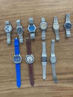 Lot 10 Sammlung Uhren 