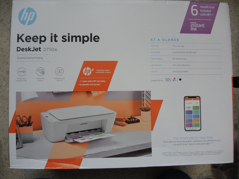 HP Deskjet 2710e - neu