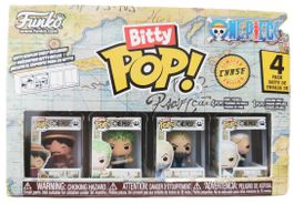 Funko Bitty Pop! ONE PIECE 4 Sammelfiguren  (neu/OVP)