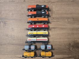 Lima/Liliput H0 diverse Kesselwagen/Tankwagen