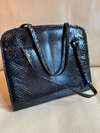 Vintage Handtasche aus Schlangenleder