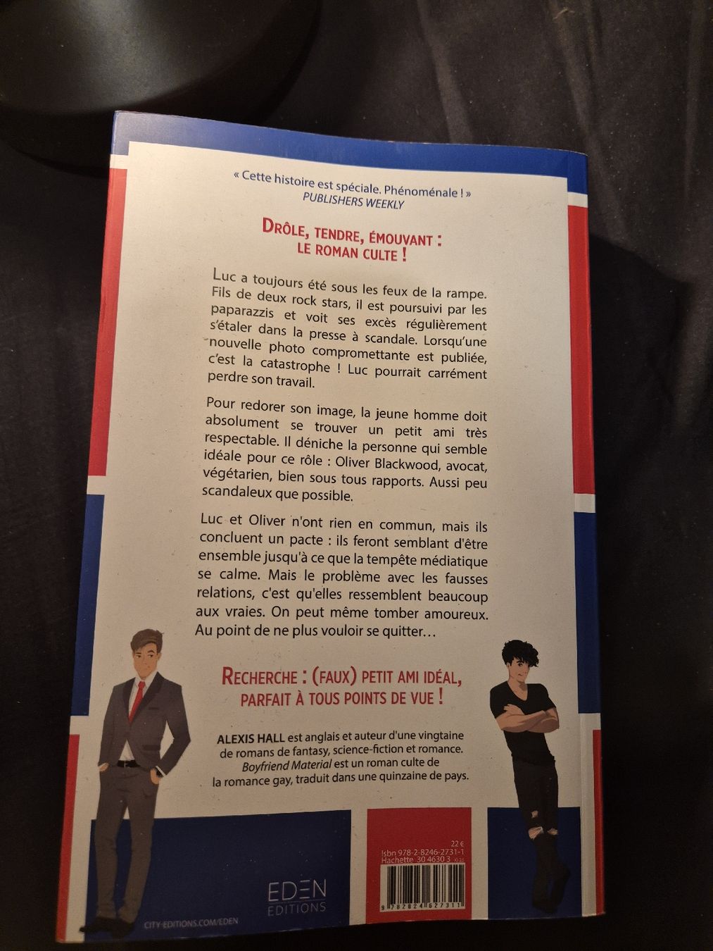 Libri: Boyfriend material - Alexis Hall – Nuovo (secondo la descrizione) da Fleurier venduto da cin_7qkd 2