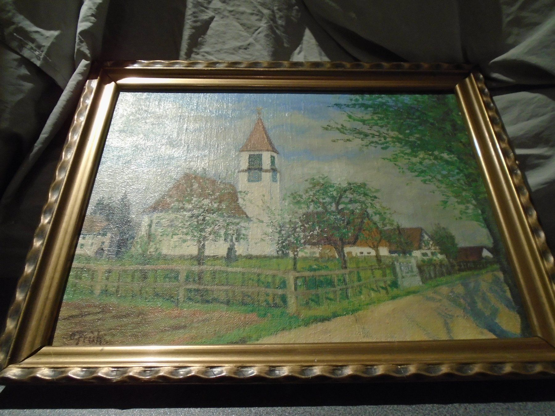 Foto & Immagini: Bild mit Rahmen, Kirche – Usato da Zürich venduto da abraxas1291