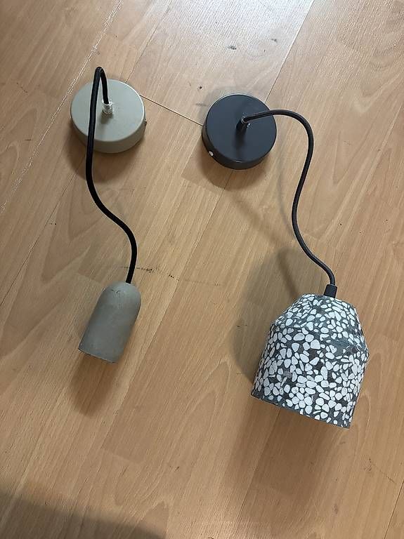 Lampadari & plafoniere: 2 Hängelampen Beton – Usato da Kloten venduto da chrissie.k