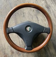 Schönes Alfa Romeo Holz/ Leder Lenkrad