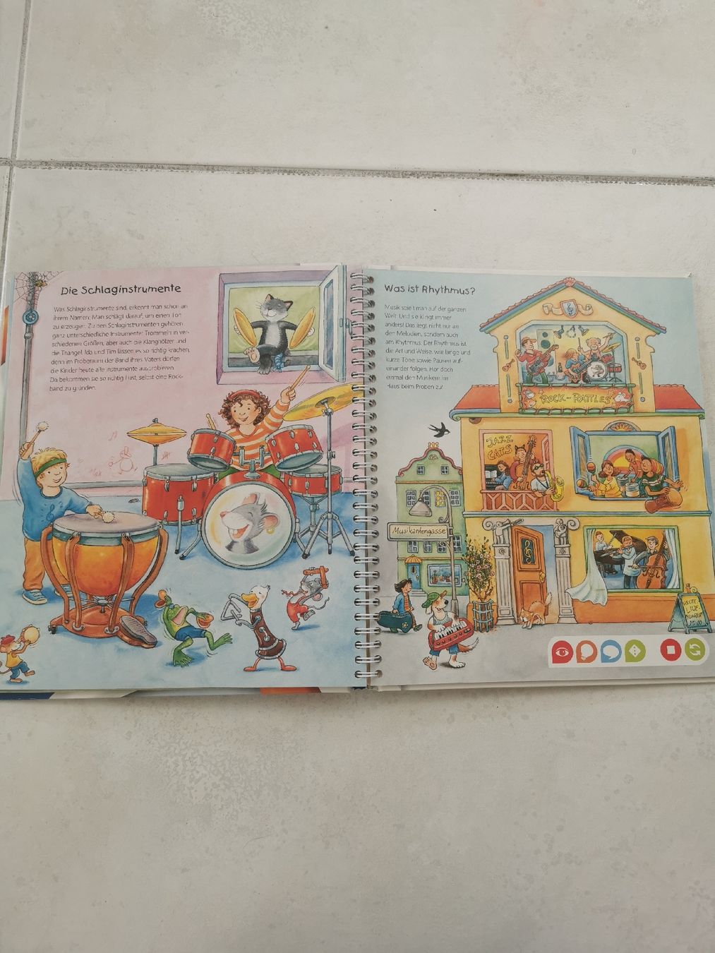 Libri: Tiptoi Buch - Die Welt der Musik – Usato da Brunnen venduto da JJaime 2