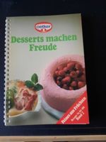 Dr. Oetker Backbuch "Desserts machen Freude"
