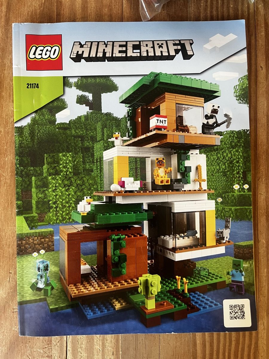Lego Kit di costruzioni: Lego Minecraft la cabane moderne – Usato da Develier venduto da lili_1